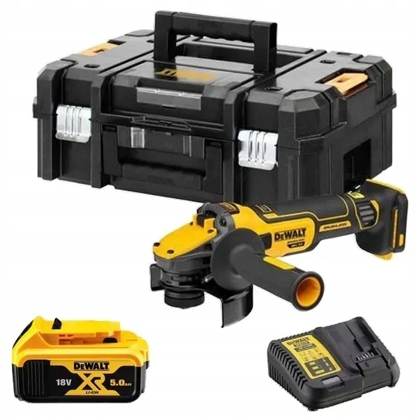 DCG409VSTP1 Szlifierka Kątowa 18V 125MM Z Regulacją Obrotów 1X5AH Ładowarka