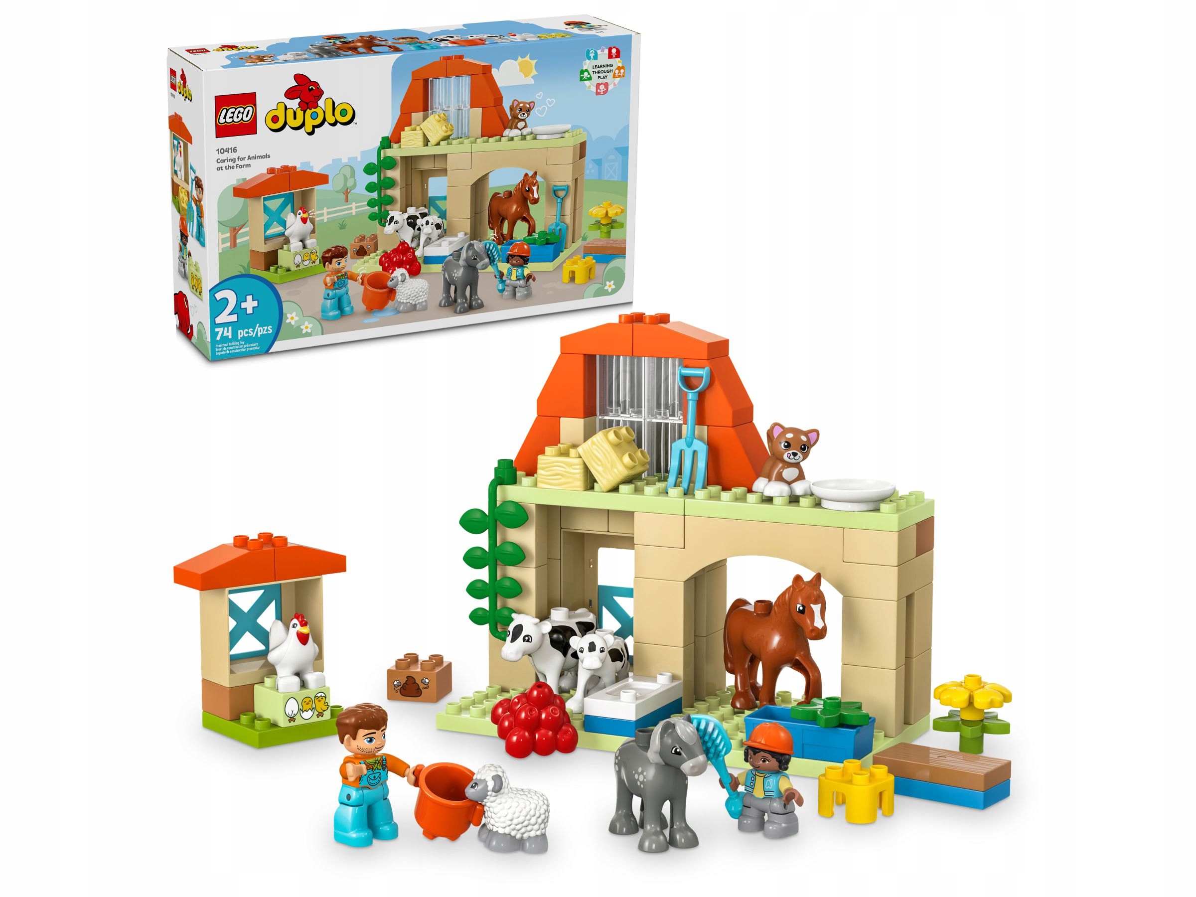 stavebnice Lego Duplo 10416 Péče o zvířata na farmě