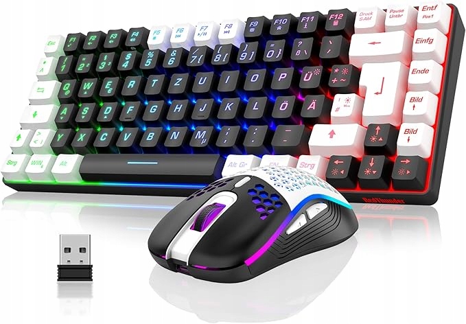 Sada herní klávesnice a myši RedThunder 75% Rgb