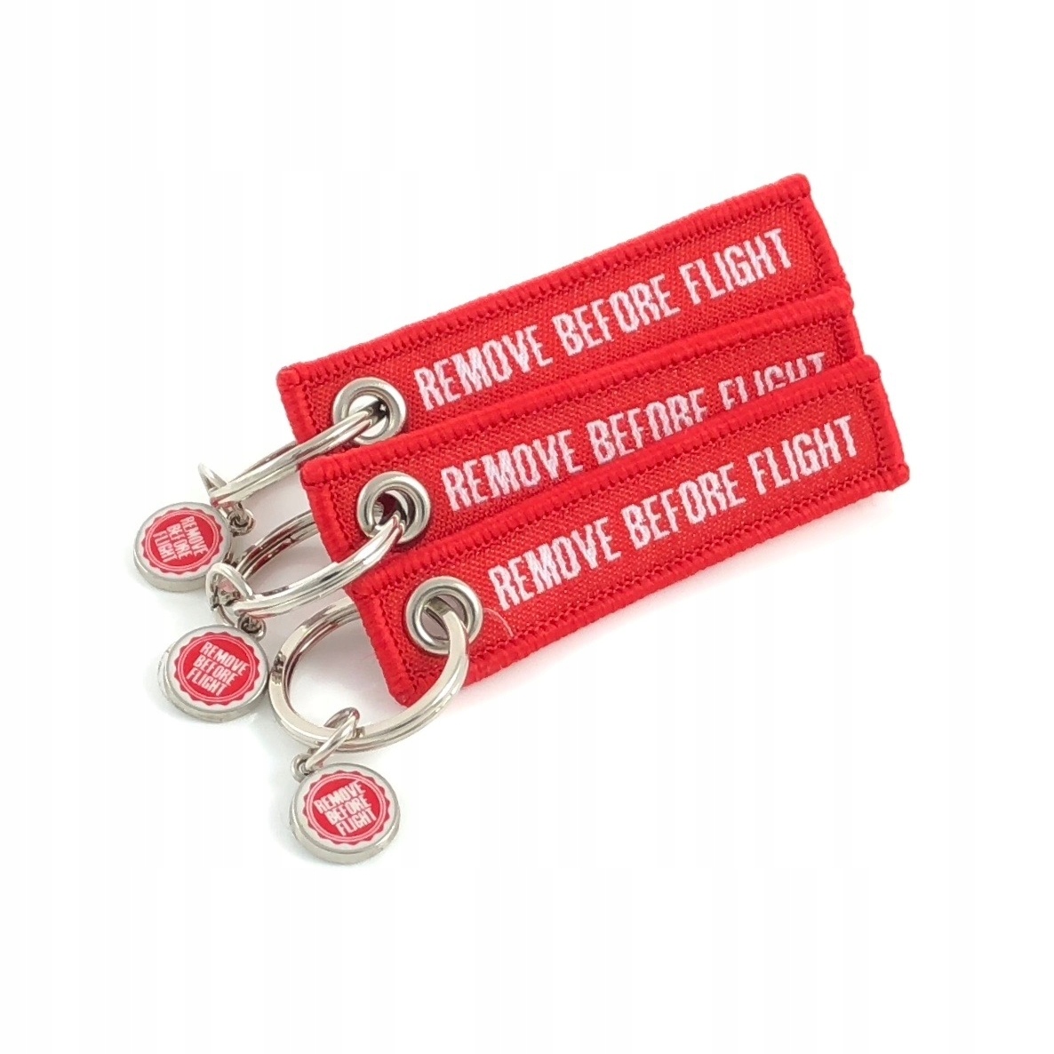 Brelok mini Remove Before Flight 3 sztuki