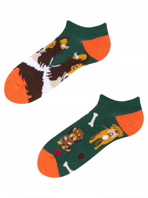 Stopki TODO SOCKS Dogs Low Pieski Kości 39-42