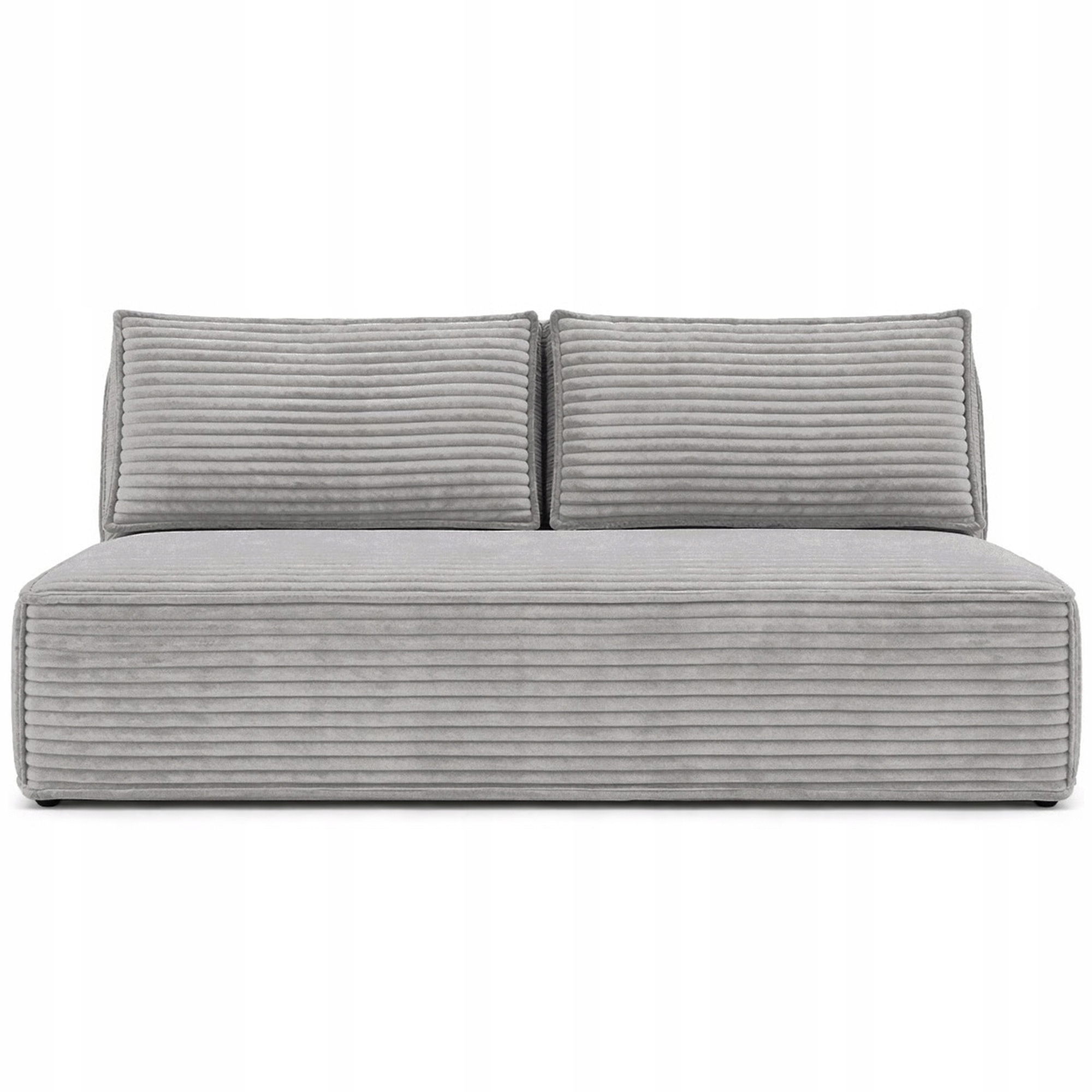 Kanapa Rozkładana z Funkcją Spania Sofa Dwuosobowa Do Salon Szara Mavia