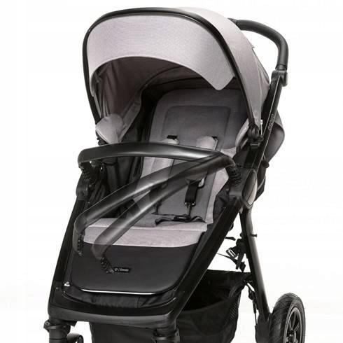 Espiro Sonic Air 07 grey center wózek dziecięcy Elementy zestawu Spacerówka