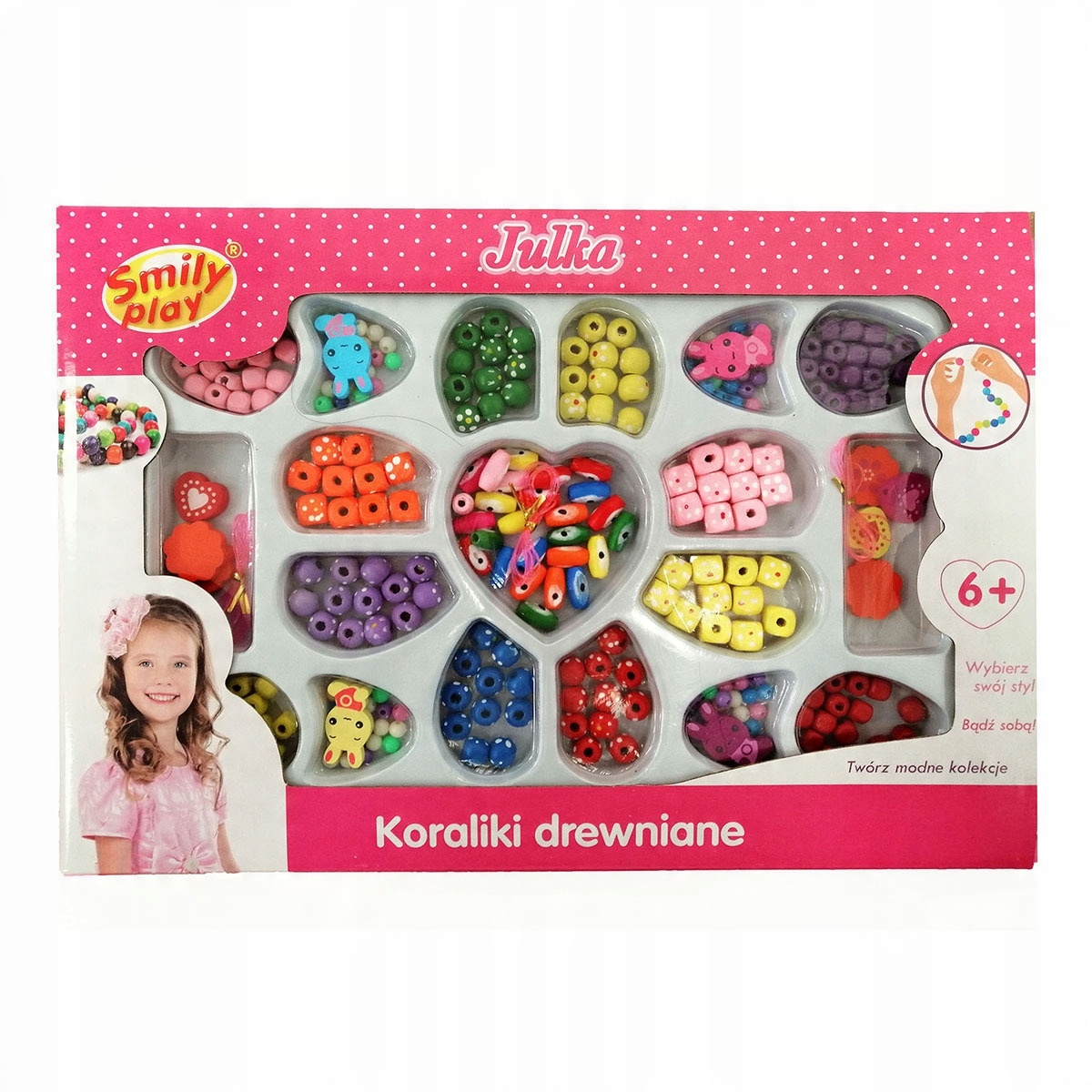 

Smily Play Koraliki Drewniane Robienie Biżuteria