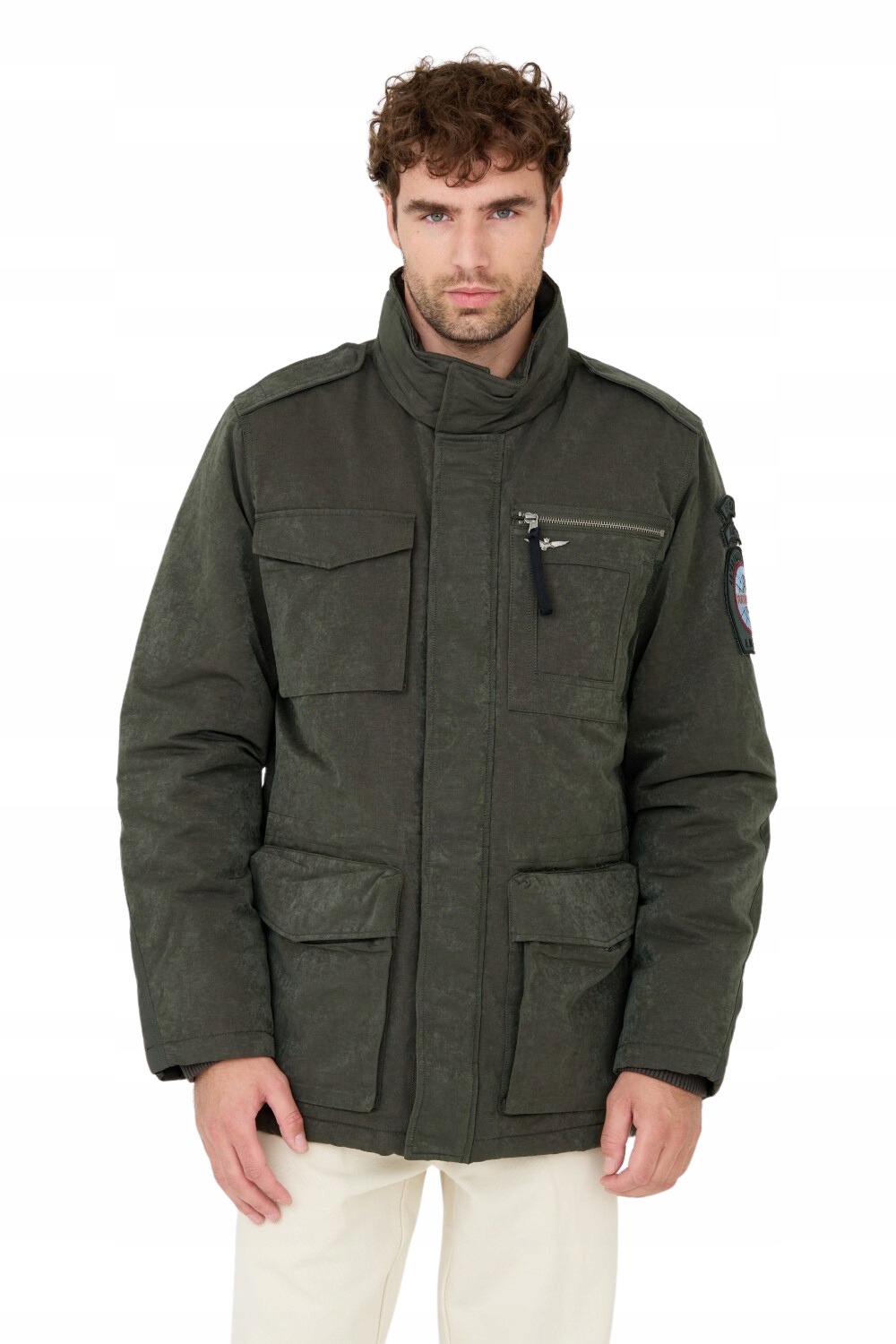 Aeronautica Militare Zielona męska kurtka 52
