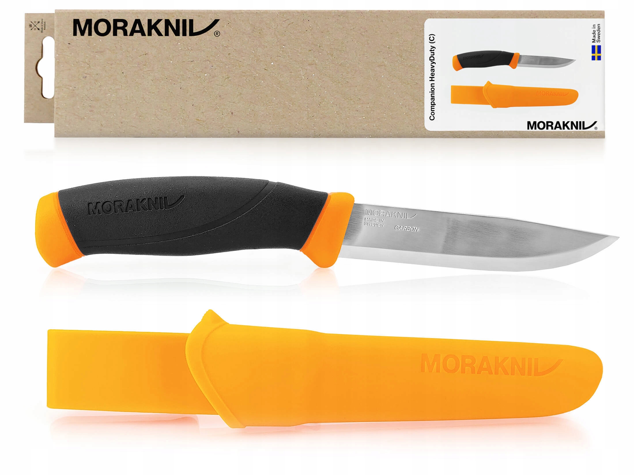 Nůž pro myslivce rybáře do lesa Mora Companion HaevyDuty – ocel