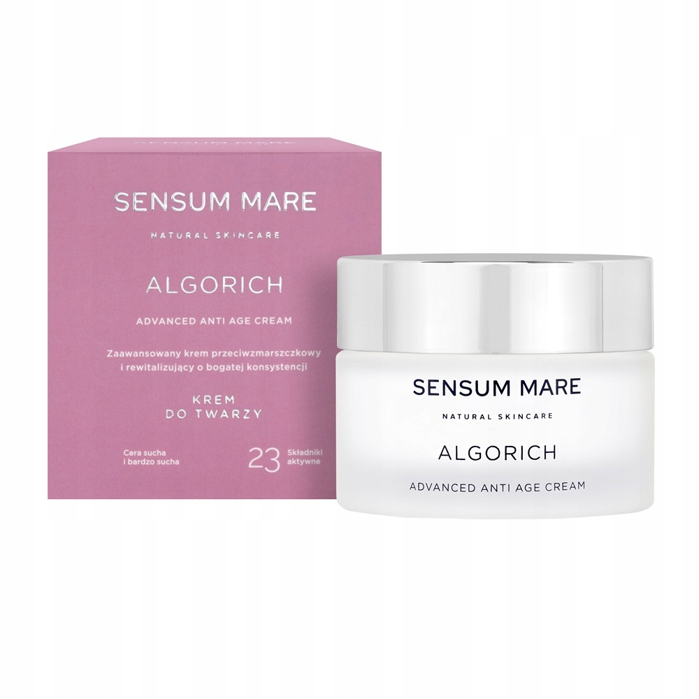 Ekologický zpevňující krém Algorich Advanced Anti Age Sensum Mare 50 ml