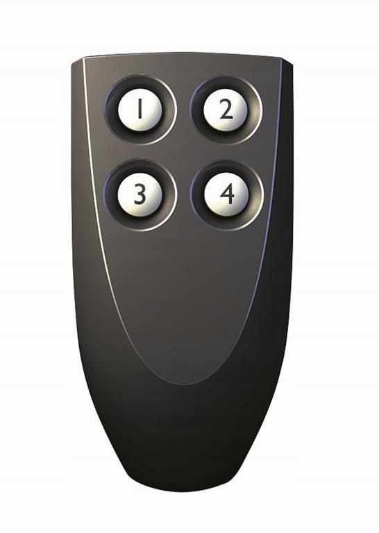 F&Wave - pilot czteroprzyciskowy FW-RC4 Kod producenta FW-RC4