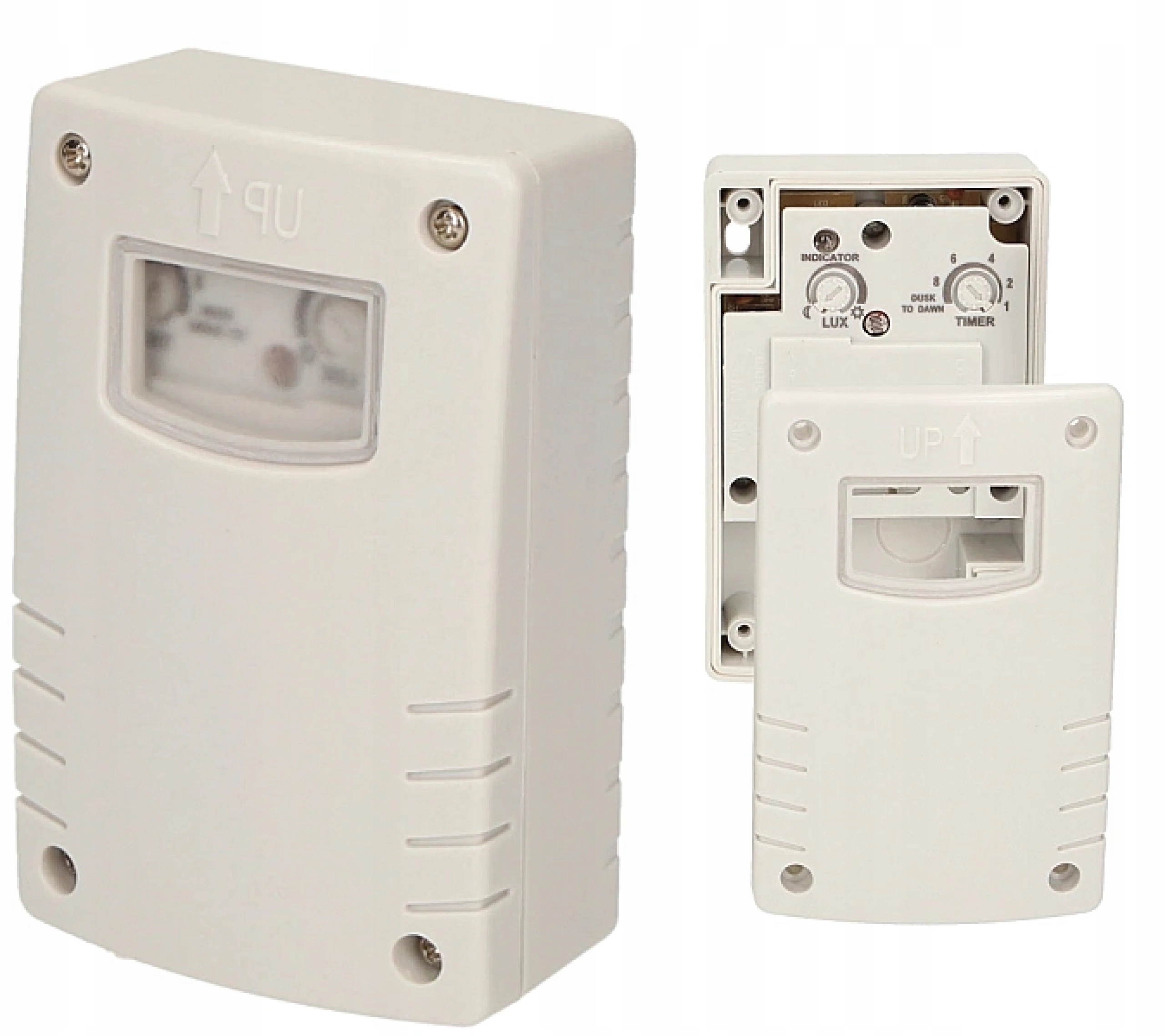 ORNO Czujnik Zmierzchu Automat Zmierzch Timer Zewnętrzny LED 1200W IP44