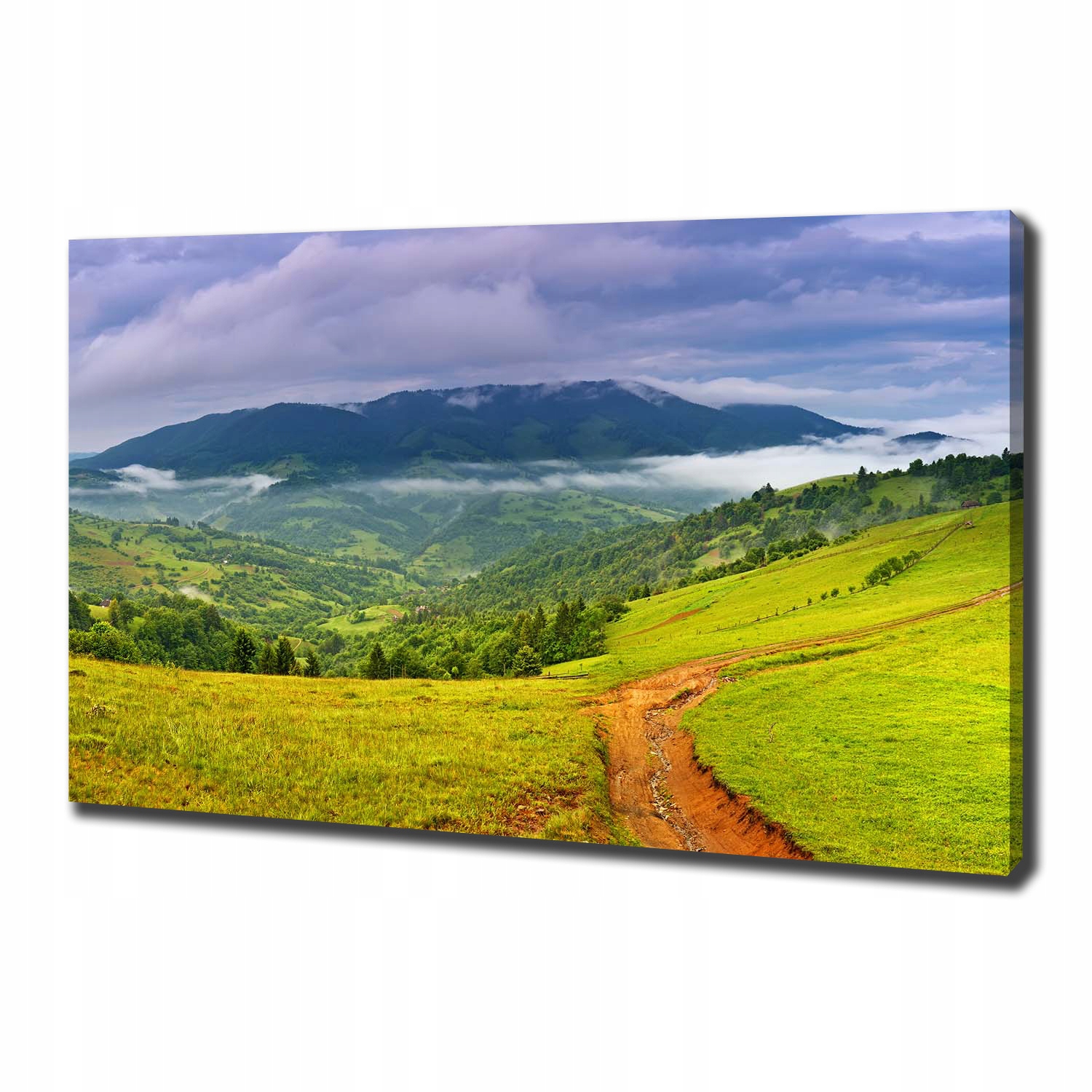 

Foto obraz na płótnie Zielone wzgórza 100x70 cm