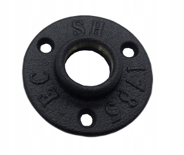 Závitová príruba flanša kryštálu rozetka 3/4 palca Loft