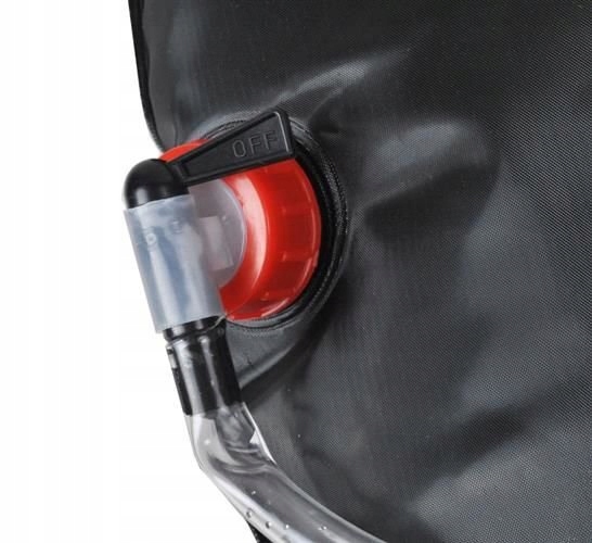 PRYSZNIC SOLARNY TURYSTYCZNY KEMPINGOWY POLOWY 20L Wysokość 60 cm