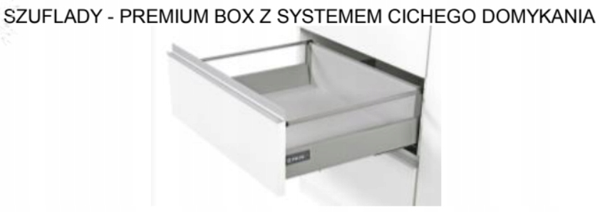 szafka kuchenna pod zlew 50 cm DUSTGREY SPRING Liczba półek nie dotyczy