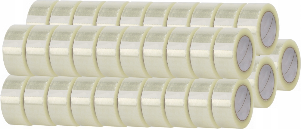 TAŚMA PAKOWA KLEJĄCA PRZEZROTCZYSTA 48x100m x100