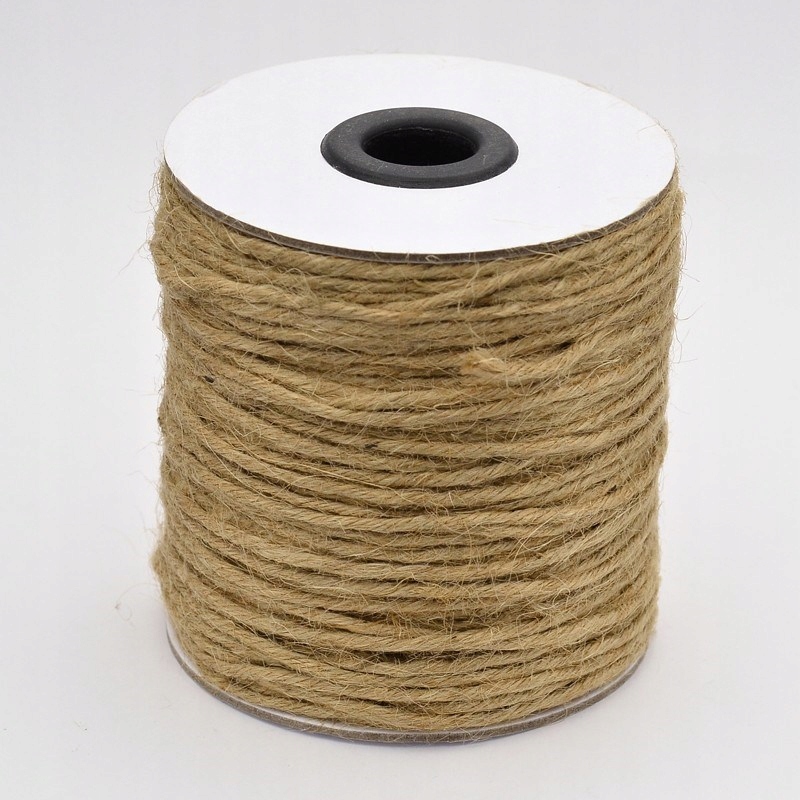 Sznurek Jutowy 6 Warstw 2mm 45m/szpula