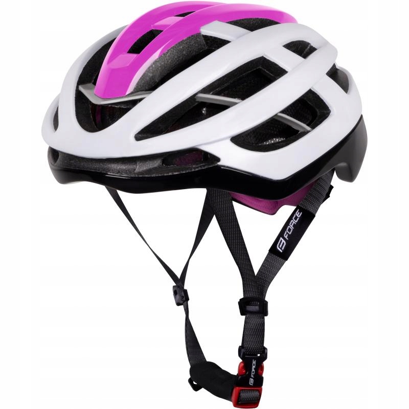 Force Přilba Lynx bílá-růžová L-XL (58-62 cm)