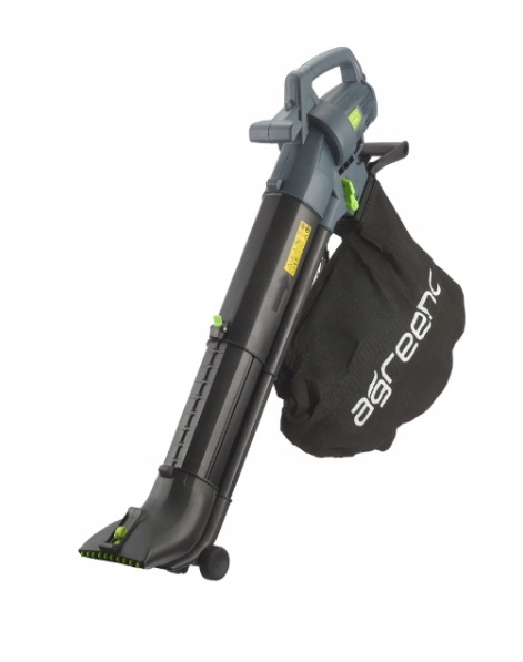 Elektrický fúkač, vysávač lístia, drvič 3600 W Agreeno AG291