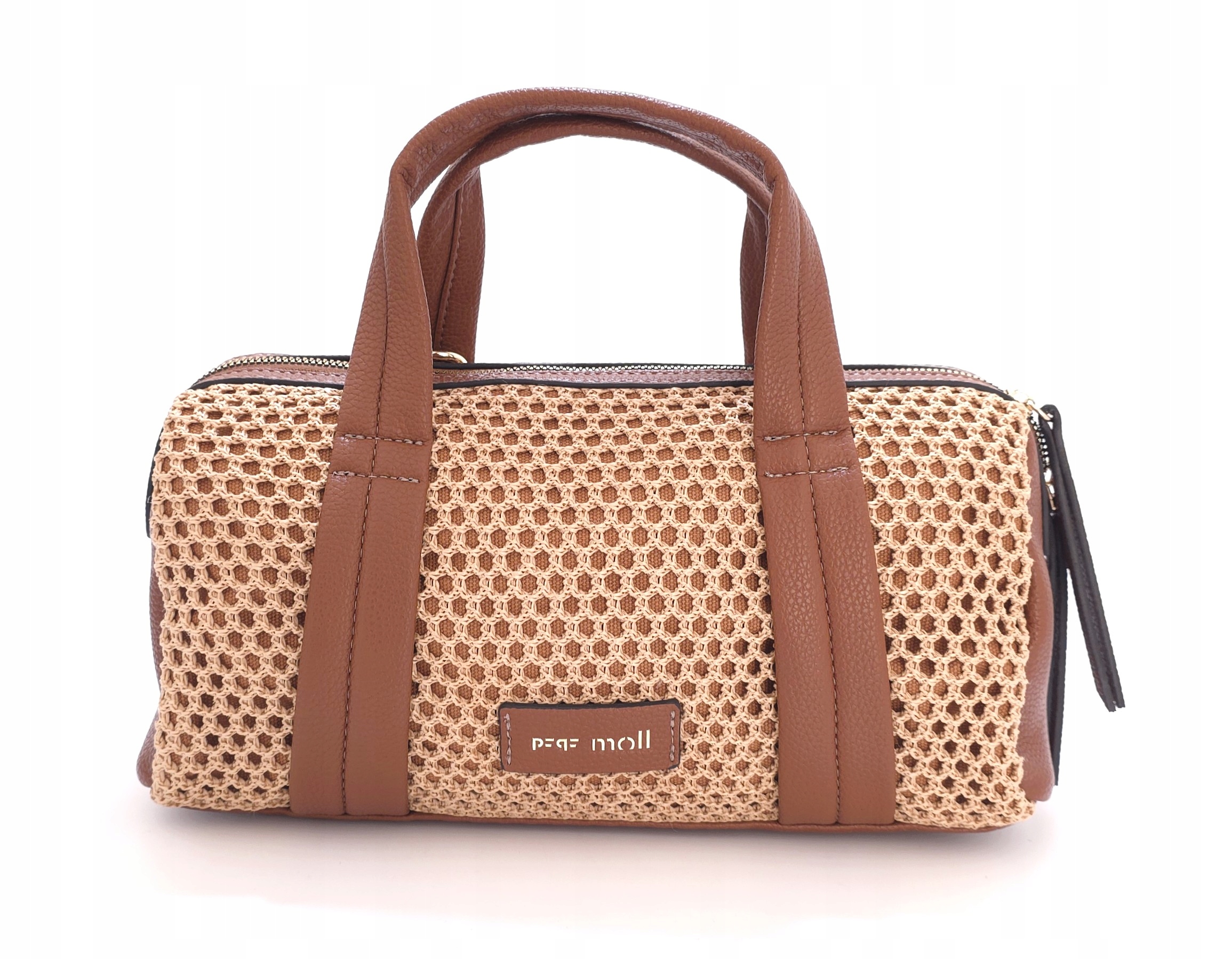 Béžová dámská kufřík kabelka Pepe Moll 261300