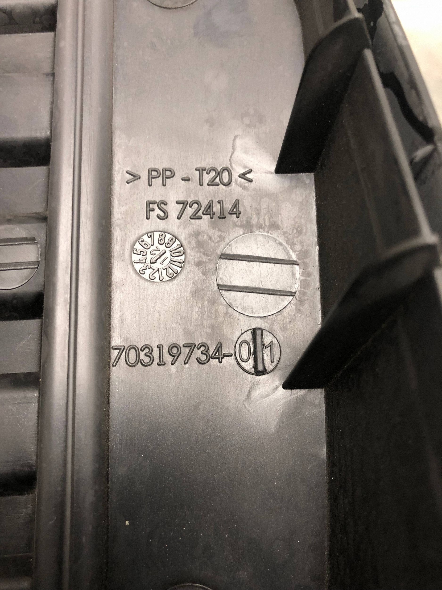 abdeckung luftfiltergehäuse AUDI A3 8P LIFT 70319734
