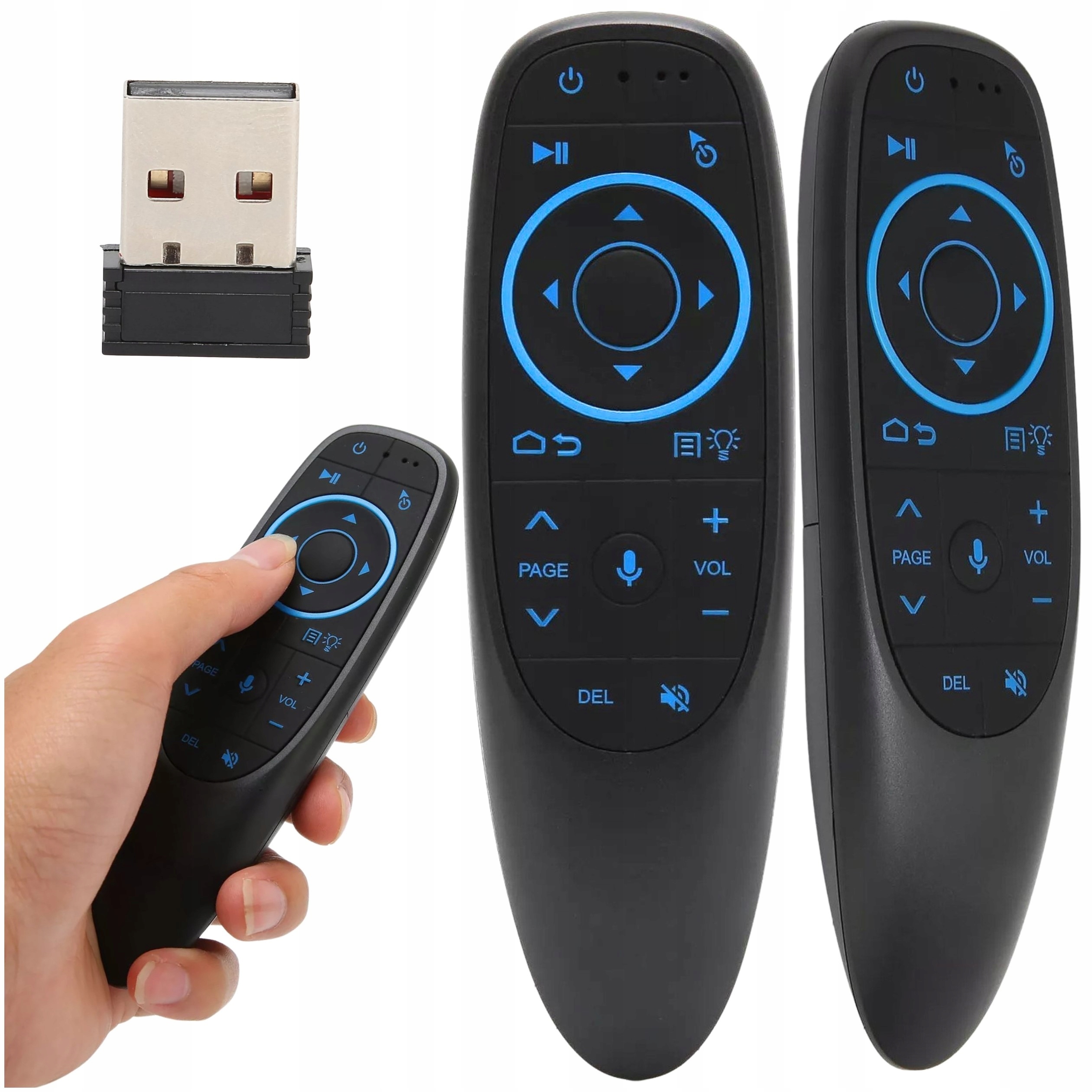 Dálkový Ovladač Air Mouse Univerzální Smart Usb Android Windows Mac