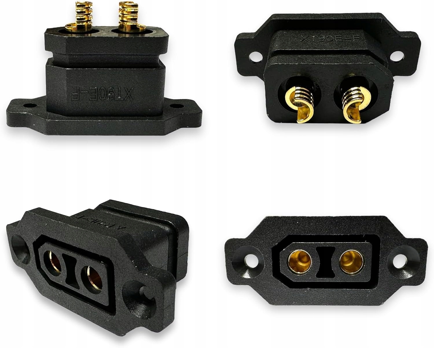 XT90E-F GNIAZDO IP40 30A DLA ŁĄCZNIKÓW AMASS XT90 DIY