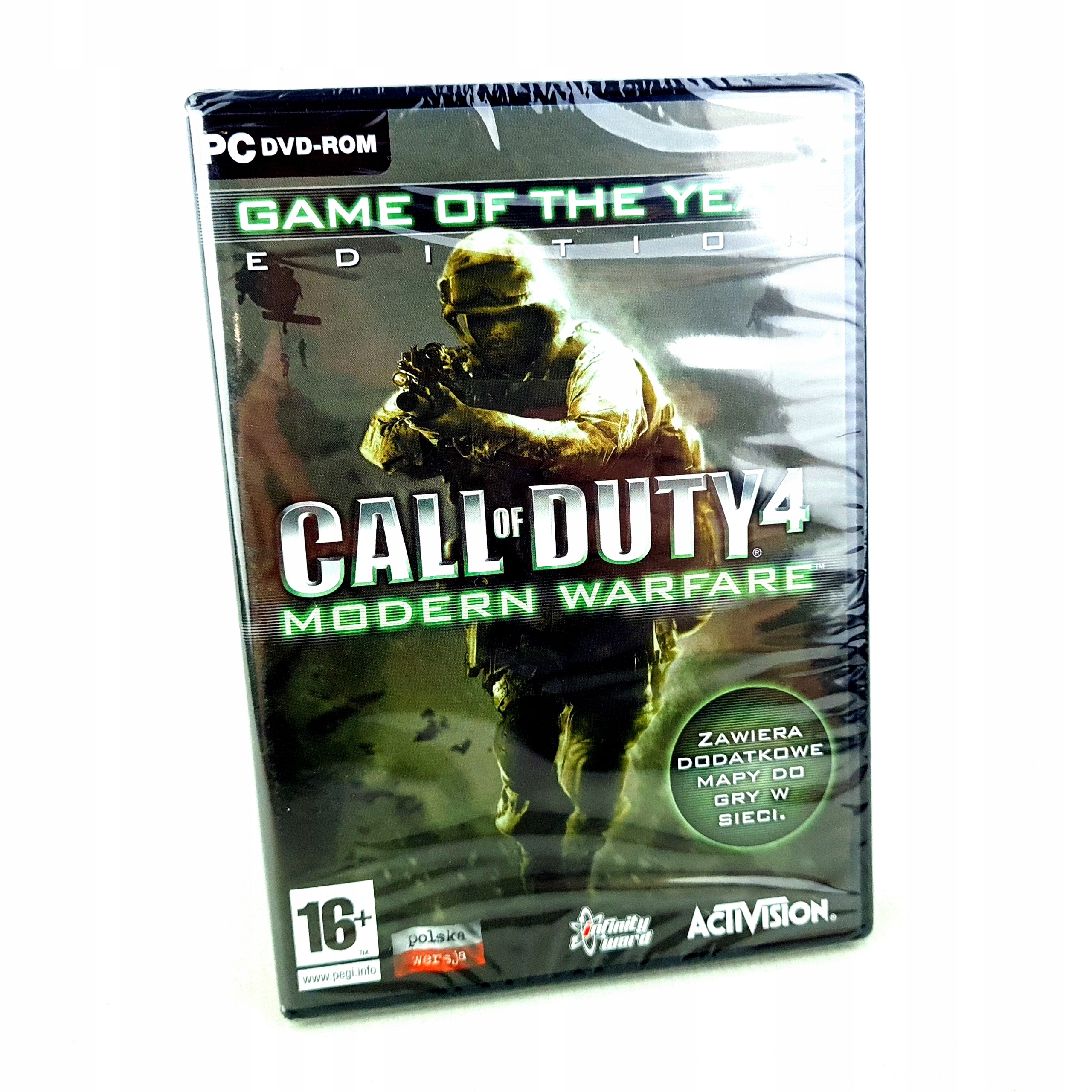 Nowa Call Of Duty 4 IV Modern Warfare Cod Pc Polska Wersja Językowa Pl