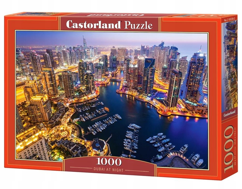 

Puzzle 1000 el. Dubai nocą Castor PC-103256