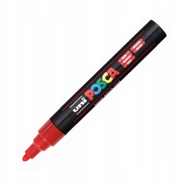 

Marker Uni Posca PC-5M czerwony (15)