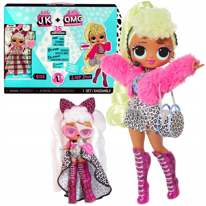 L.o.l. Surprise Zestaw Diva I Lady Diva 35 Niesp