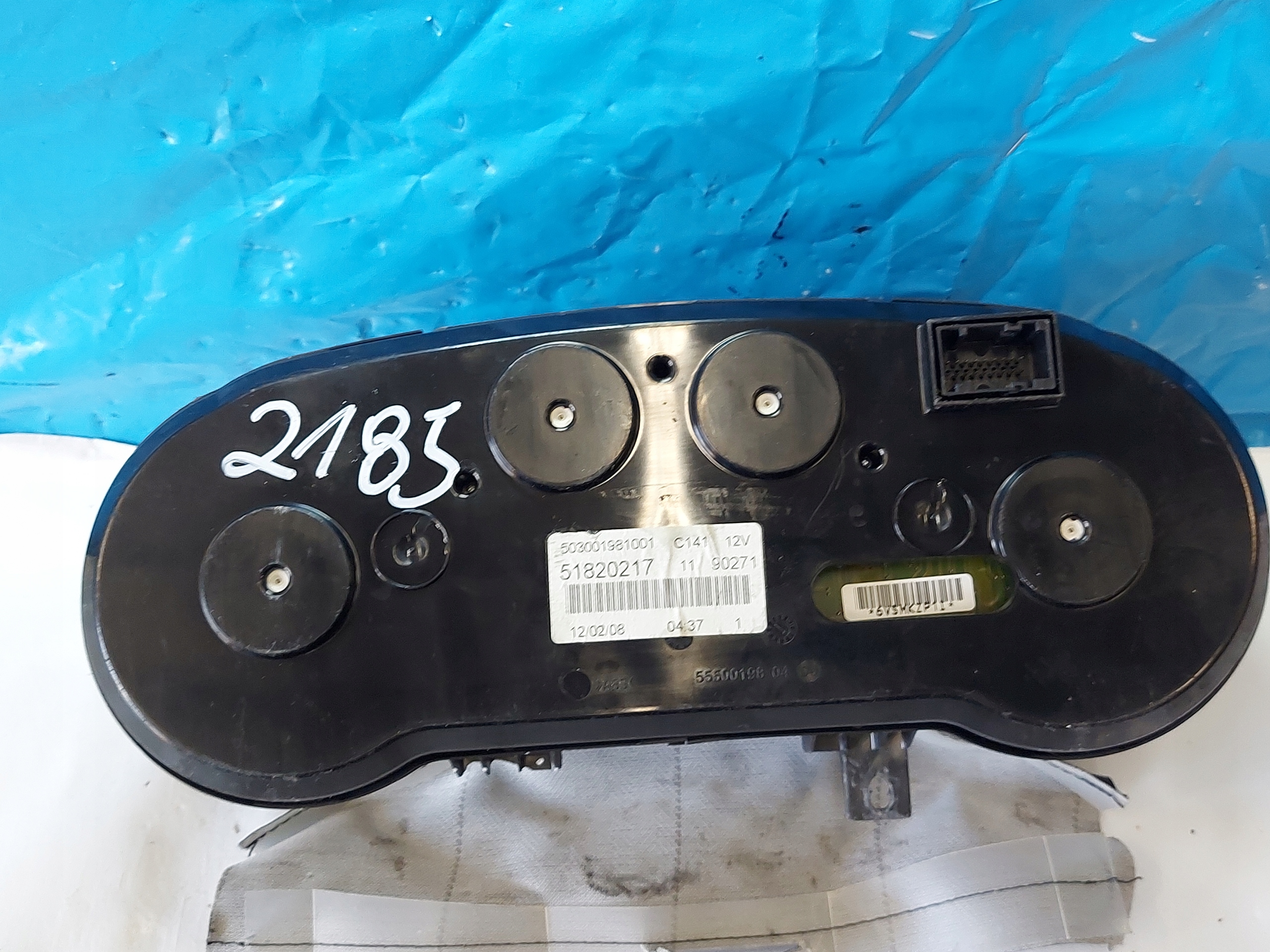 dials clock FIAT BRAVO II 1.4 B 51820217