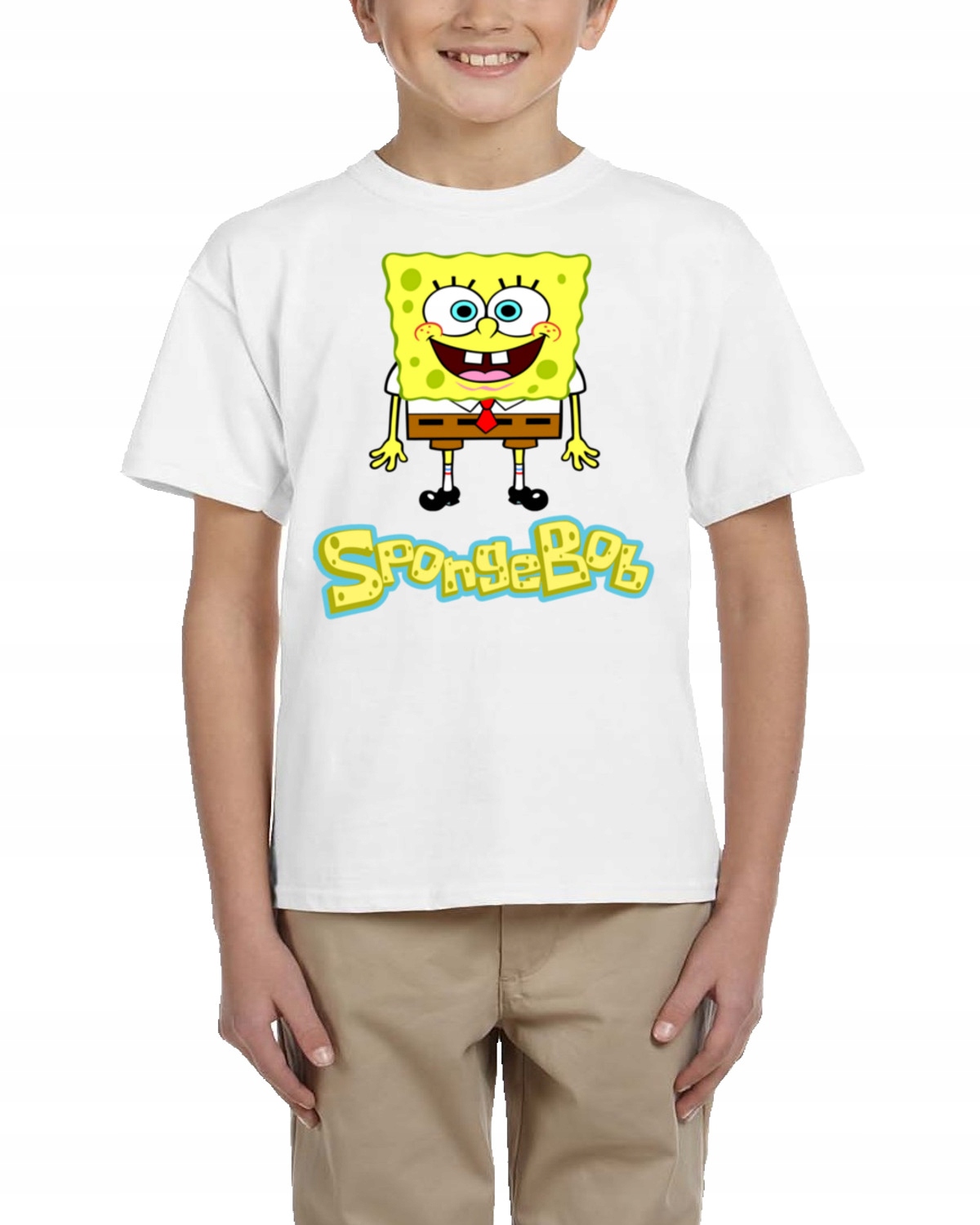 

0611 Koszulka Dziecięca Spongebob Bajka 128