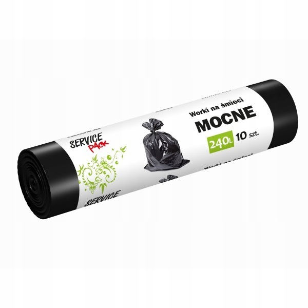 

Worki na śmieci LD 240l A10 Service Pack Czarne