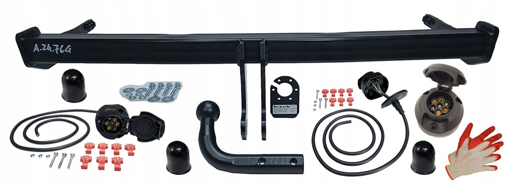 SEAT LEON 3 III 5F SC HTB HB 2012-2020 HATCHBACK HAK HOLOWNICZY+WIĄZKA7PIN Wiązka w zestawie 7 PIN