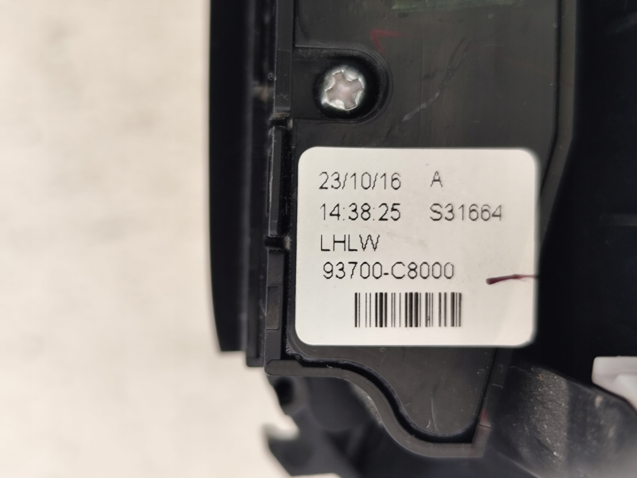 HYUNDAI I20 II 2016R PANEL switch GRZANE seats steering wheel, 93700-C8000