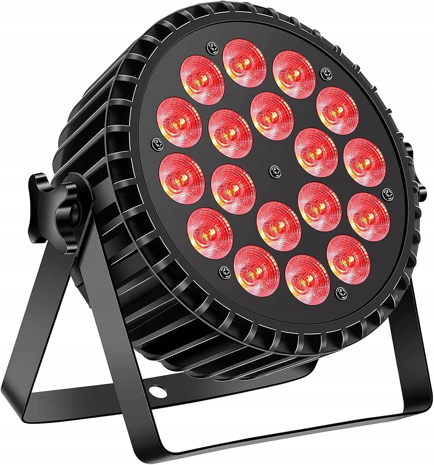 Led scénická lampa 18 diod Dj Klubový reflektor Zdroj světla