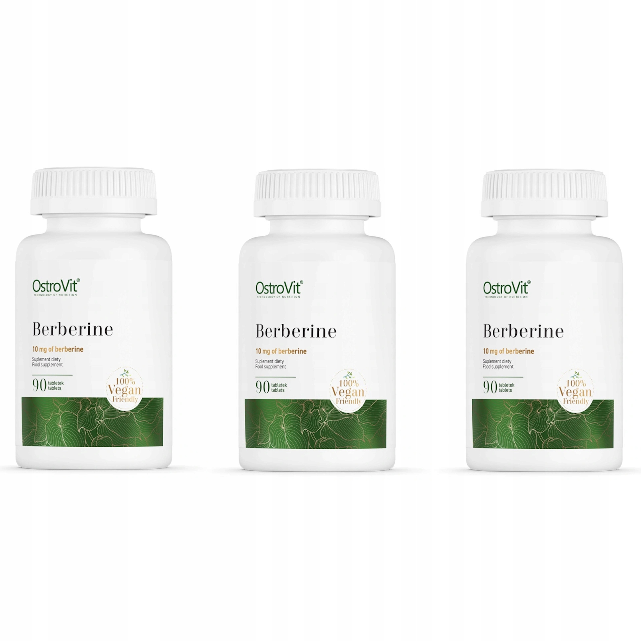 Ostrovit Berberine 270 tab. 500 mg Berberin Hubnutí Chuť K Jídlu Dieta Cukr