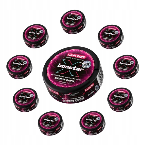 Energetické sáčky X-Booster Boost Pack Energy Drink 20 mg 10 ks