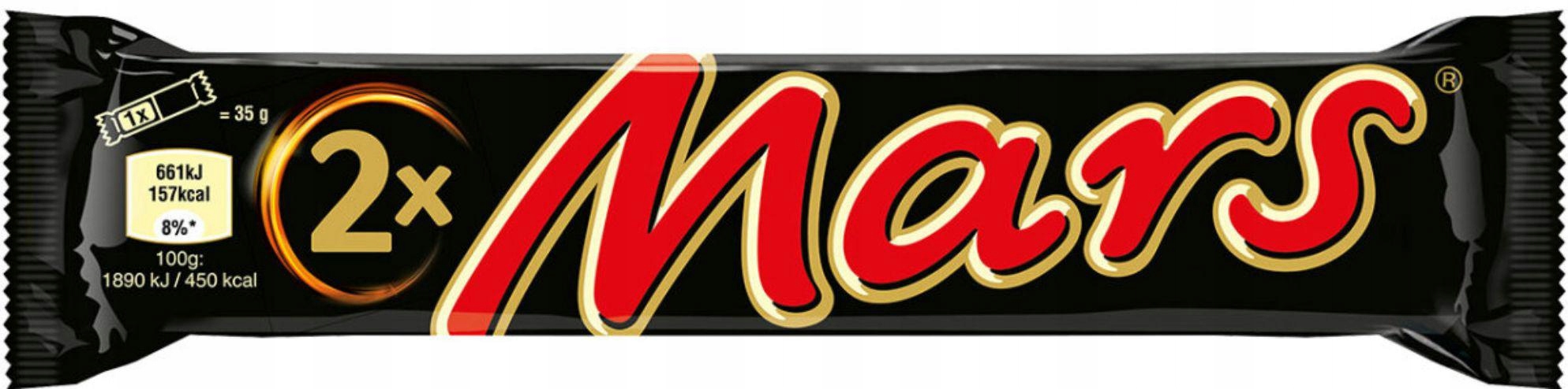 24 Sztuki Baton Mars 2PACK 70G