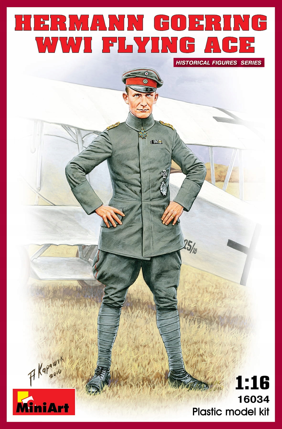 Hermann Göring. Wwi Flying Ace 1:16 MiniArt 16034