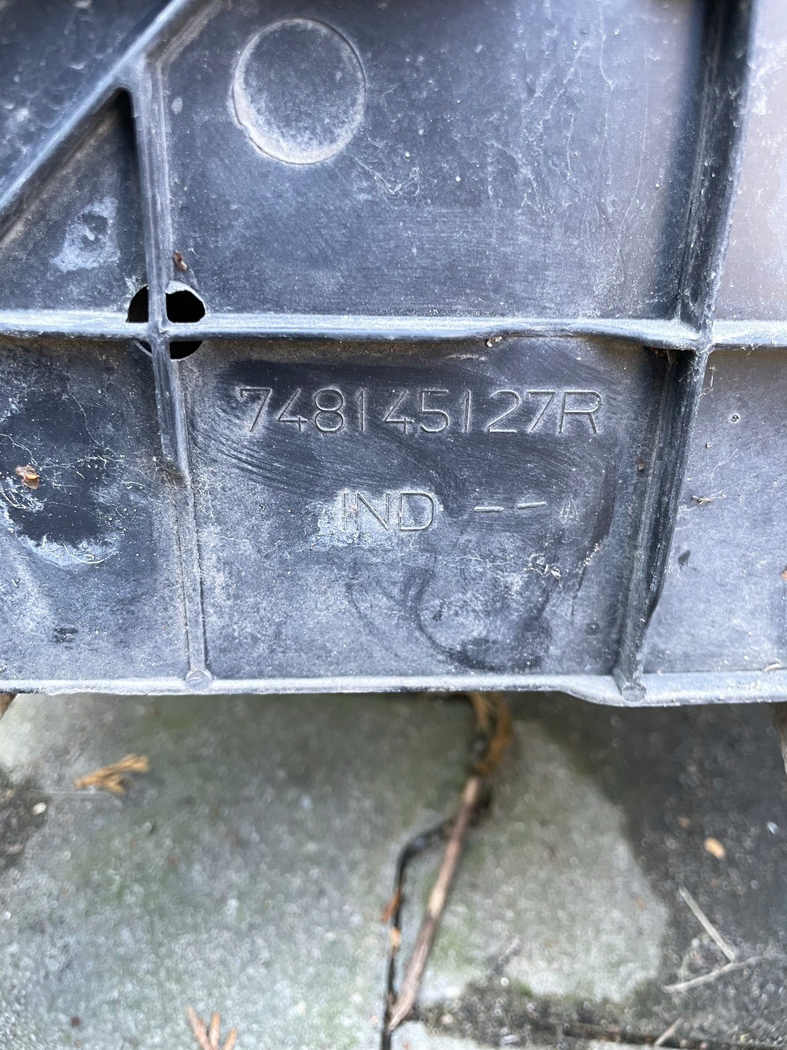 RENAULT TALISMAN BLENDE ABDECKUNG UNTERE ABDECKUNG 748145127R