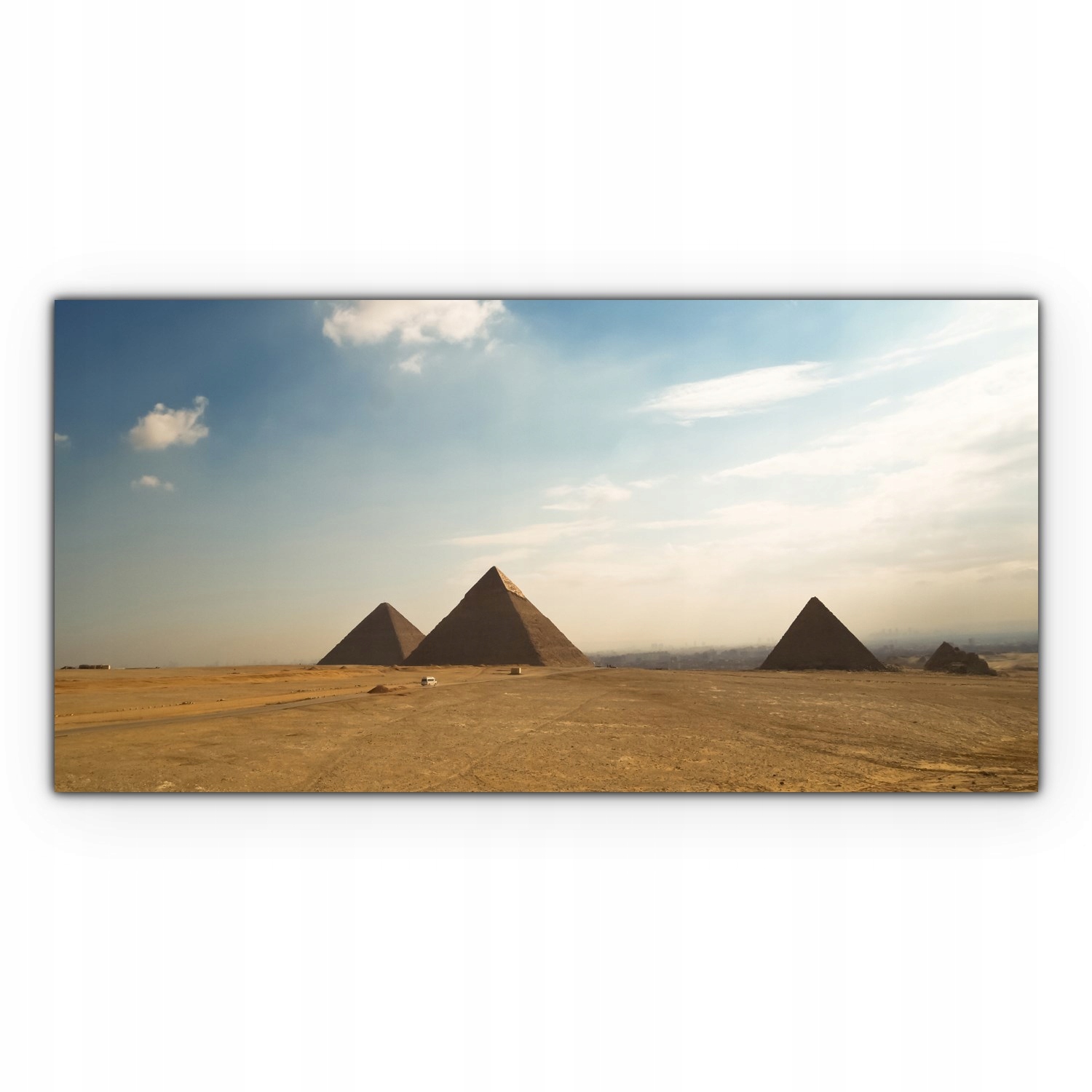 

Obraz na płótnie z foto 140x70 Giza Piramidy Egipt