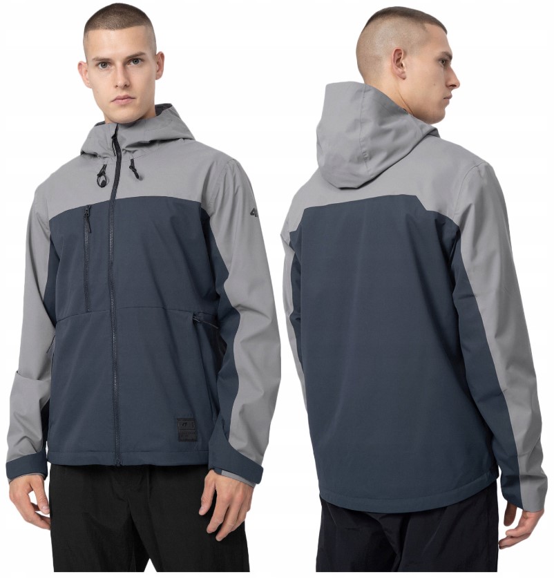 4F Pánská jarní podzimní přechodná bunda Membrána 5 000 TTJAM080 > 3XL
