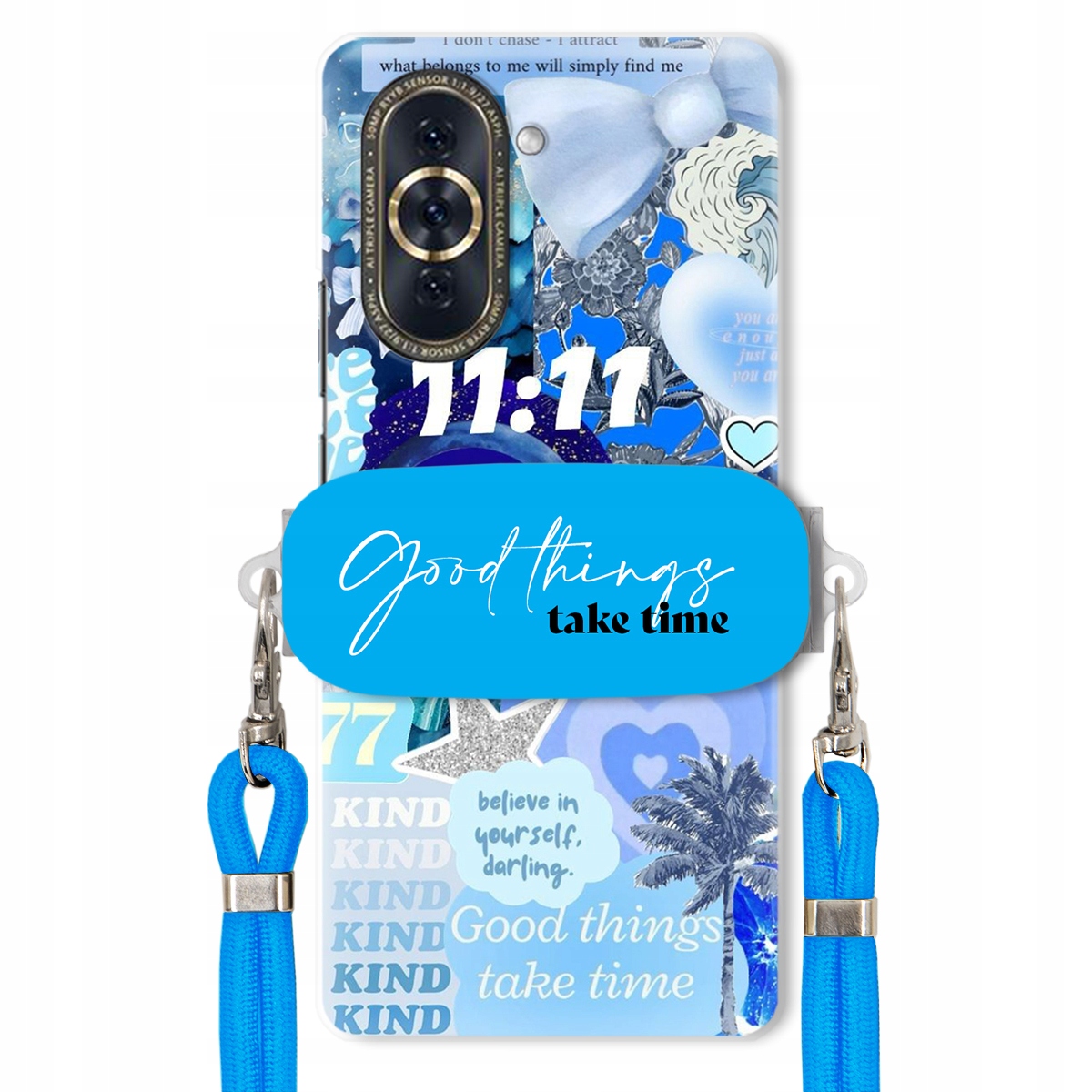 Puzdro pre Huawei Nova 10 Držiak Crossbody vodítko Good Things Sea Lata