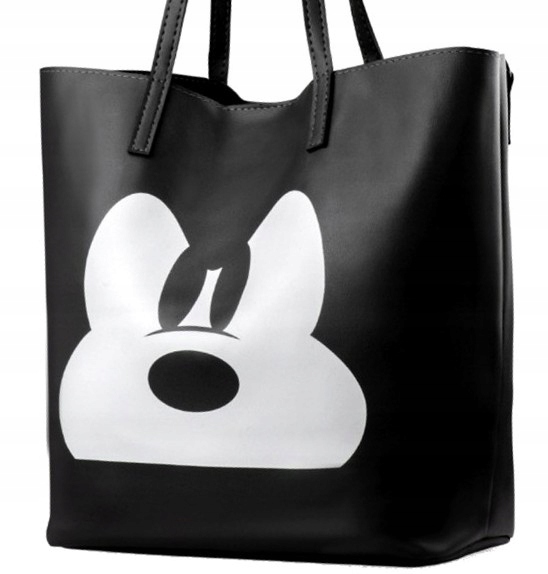 

Klasyczna Torba Shooper torebka damska miś duża A4