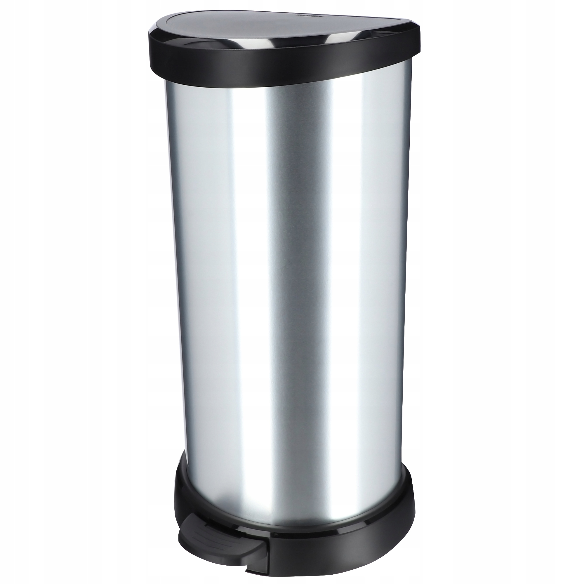 

Curver Kosz Na Śmieci Metalizowany Z Pedałem 40 L