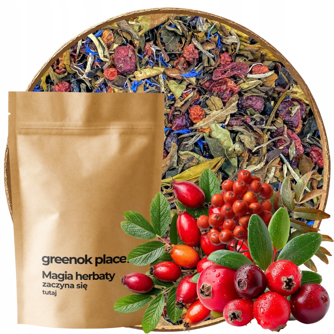 Čaj Bílý Lesní Vitamíny 1000g Brusinky Jeřabina Blavatková Imunita