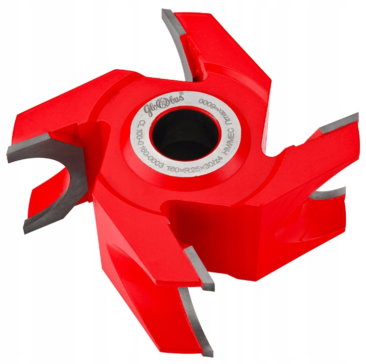 Frez półokrągły wklęsły HM 120x40x35/R=12,5 GLOBUS