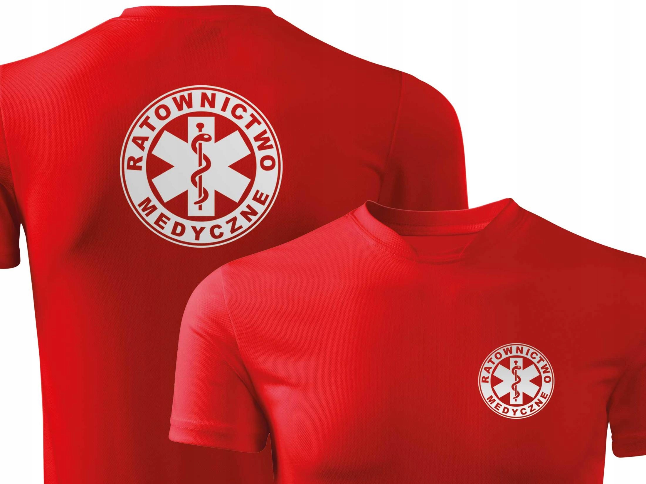 

T-shirt szybkoschnący Ratownictwo Medyczne Eskulap