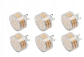 

Żarówka 6SZT Led G9 12W=95W biały ciepły Pc