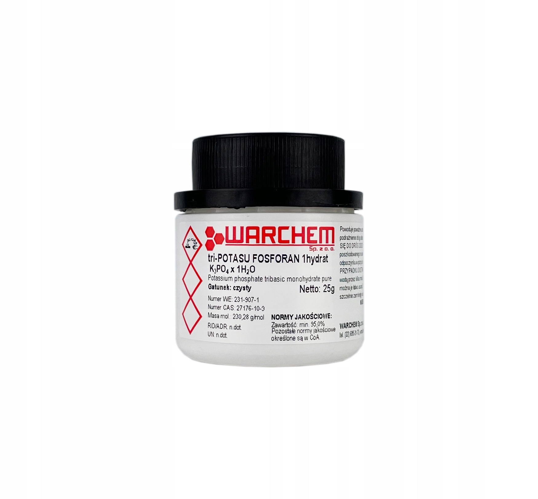 

Fosforan tri- Potasu 1hydrat czysty 25g